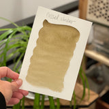 Cassel Umber- Good Honey Handmade Artisan Watercolor Paint-Raw Umber Brown Greenish Earth Pure Pigment