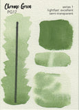 Chrome Green- Good Honey Handmade Artisan Watercolor Paint-Chromium Oxide Pure Pigment