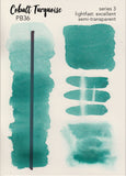 Cobalt Turquoise Deep- Good Honey Handmade Artisan Watercolor Paint-Teal Blue Green Pure Pigment