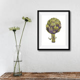 Artichoke Thistle- Giclee Art Print