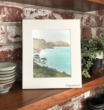 Southern Lost Coast Trail-Usal Beach View, Mendocino County-Art Print-California