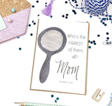 Mother's Day-Who’s the Fairest?, A2 Greeting Card