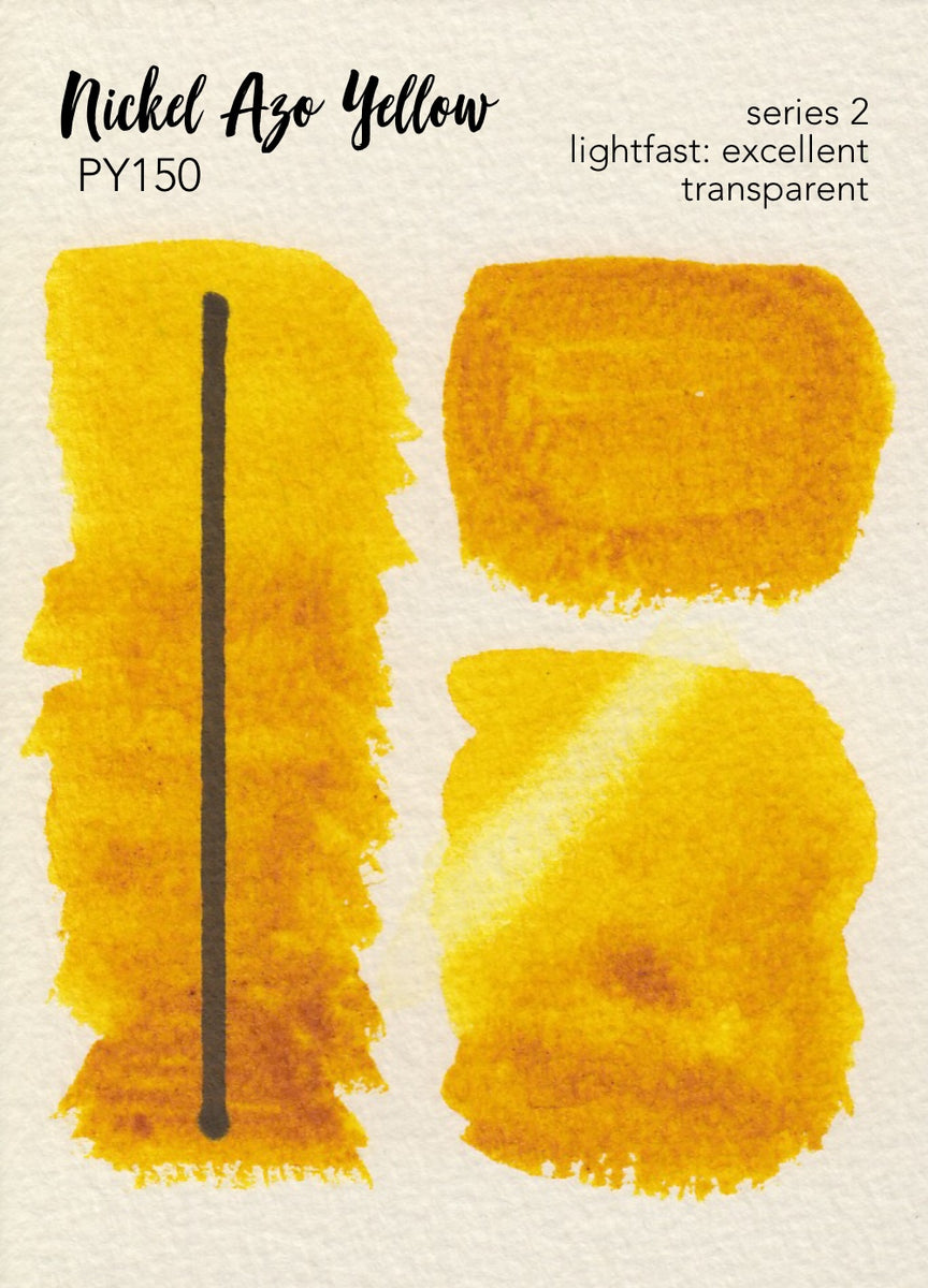 Nickel Titanium Yellow ~ Gouache_Stoneground Paint Co.