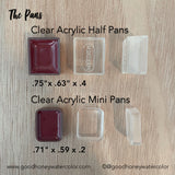 Terra Rosa- Good Honey Handmade Artisan Watercolor Paint-English Red, Earth Pink Pure Pigment