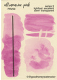 Ultramarine Pink- Good Honey Handmade Artisan Watercolor Cool Violet Pink Pure Pigment