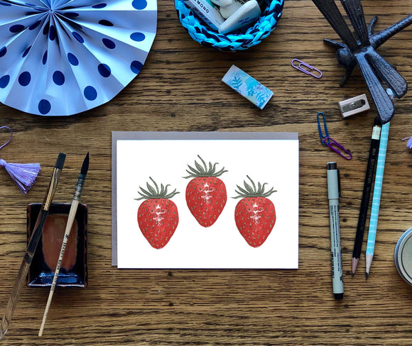 Fruit & Vegetable Note Cards