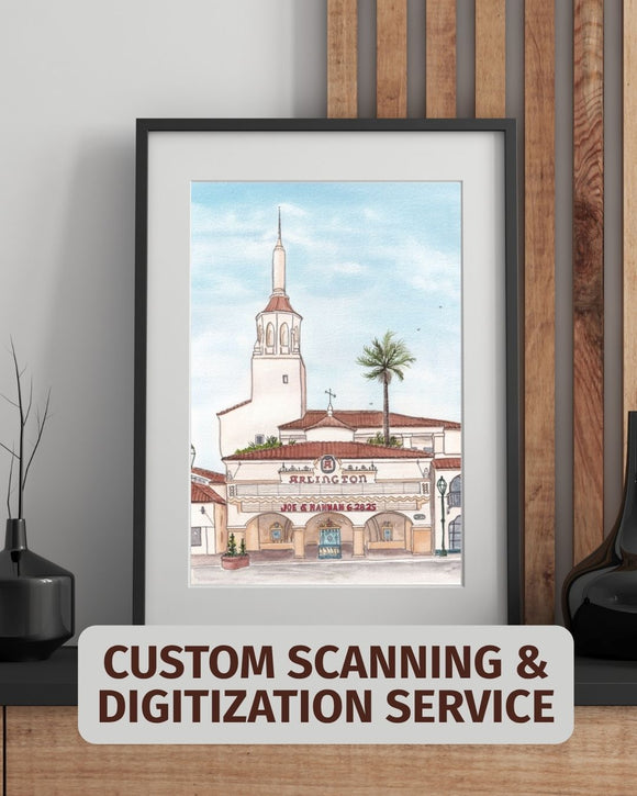 Custom Digitization of Original Artwork