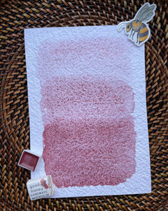 Potter's Pink- Good Honey Handmade Artisan Watercolor Paint-Historical Pink Pure Pigment