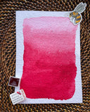 Alizarin Crimson- Good Honey Handmade Artisan Watercolor Paint-Fugitive Red Pure Pigment