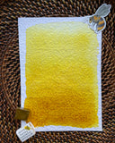 Nickel Azo Yellow- Good Honey Handmade Artisan Watercolor Paint-Bright Transparent Yellow Pure Pigment