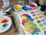 Watercolor Trifecta Workshop - Saturday 4/29/23 5-7 pm